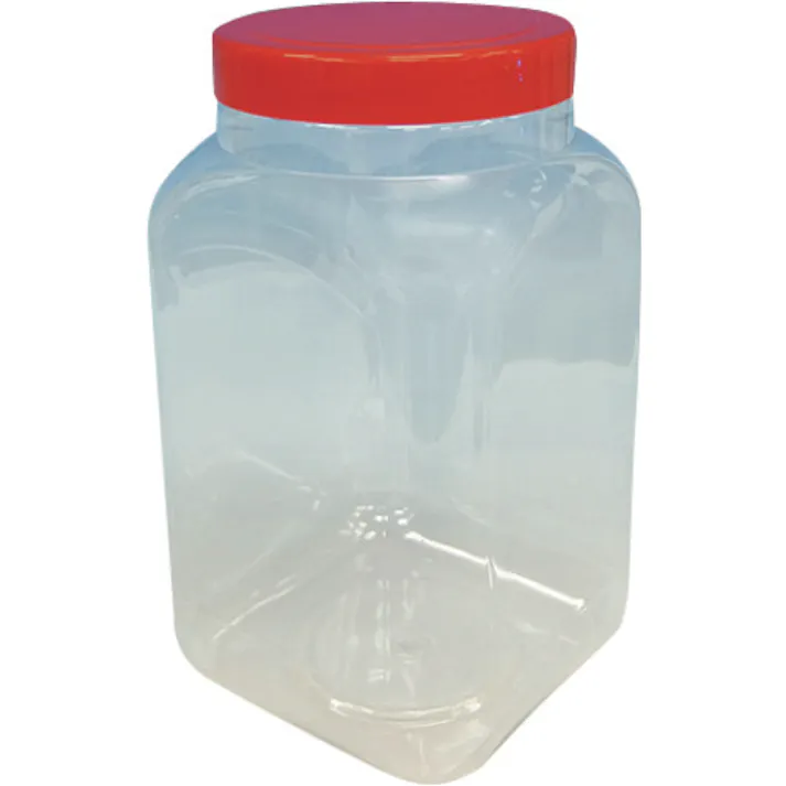 【CAINZ-DASH】日本緑十字社 角型PET容器(食品ボトル) 375424【別送品】