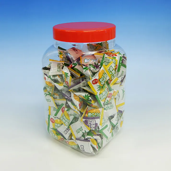 【CAINZ-DASH】日本緑十字社 角型PET容器(食品ボトル) 375424【別送品】