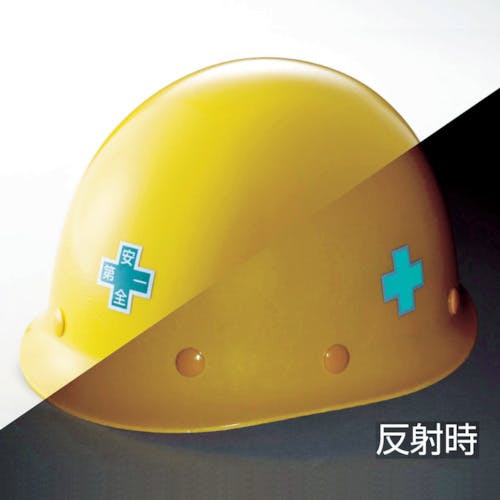 CAINZ-DASH】日本緑十字社 ヘルメット用ステッカー 緑十字マーク＋安全
