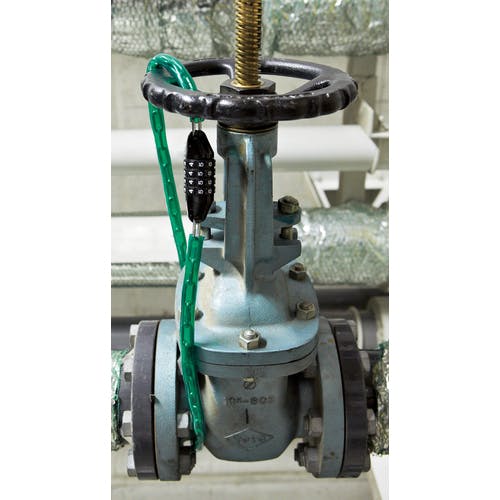 カイ様 CAINZ-DASH】日本緑十字社 チェーンロック（ダイヤル錠タイプ