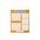【CAINZ-DASH】日本緑十字社 工事管理用幕（フリー掲示板）　Ａ３×２・Ａ４×３　橙色　ＫＫＭ－３ＹＲ　１０７５×８７０ 130031【別送品】