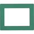 【CAINZ-DASH】日本緑十字社 路面用区画標識（Ａ４用紙対応タイプ）　緑　ＹＫＨ－Ａ４Ｇ　３１２×３９８ｍｍ　裏テープ付 403112【別送品】