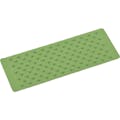 【CAINZ-DASH】日本緑十字社 滑り止めシート　薄い緑（若草）　三段突起タイプ　ＳＶＧ－１５４０ＹＧ　１５０×４００×５ｍｍ　合成ゴム製 260125【別送品】