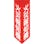 【CAINZ-DASH】日本緑十字社 消防標識　火災報知機　三角柱タイプ　消火器Ｅ（大）　３００×１００ｍｍ三角　エンビ 013105【別送品】