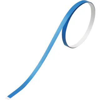 【CAINZ-DASH】日本緑十字社 ヘルメット用ラインテープ 青 HLM-F(S小) 5mm幅×700mm 10本組 235412【別送品】