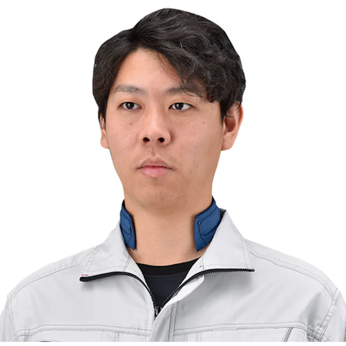 【CAINZ-DASH】日本緑十字社 熱中対策用品 涼感ワーククーラー ブルー 375116【別送品】