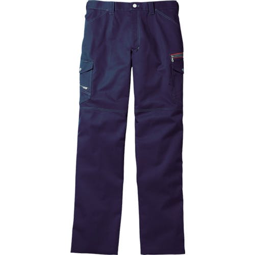 自重堂 ノータックカーゴパンツ ウエスト73 ネービー 52102-011-73 作業服(ズボン) 自重堂 ノータックカーゴパンツ ウエスト73 ネービー 52102-011-73 作業服(ズボン)