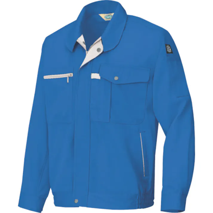 【CAINZ-DASH】アイトス エコ交織マルチワーク 長袖ブルゾン ロイヤルブルー 3L AZ-6360-006-3L【別送品】