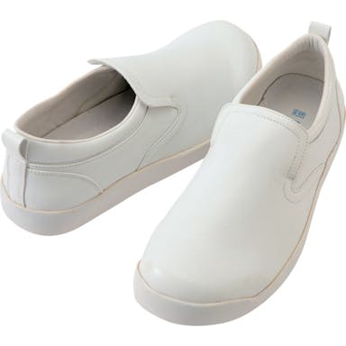 【CAINZ-DASH】アイトス コックシューズ　ホワイト　２３．０【別送品】