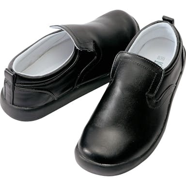 【CAINZ-DASH】アイトス コックシューズ　ブラック　２４．５【別送品】