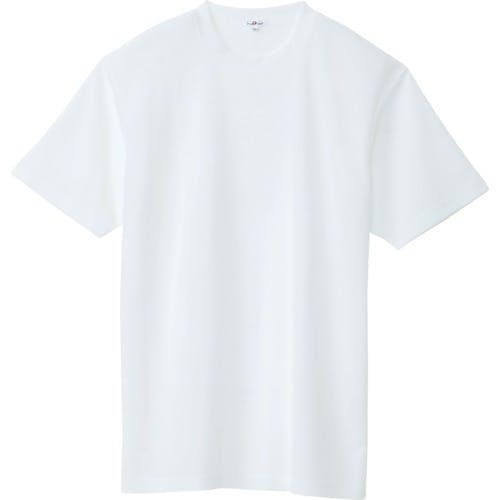 アイトス 吸汗速乾クールコンフォート 半袖Tシャツ男女兼用 ホワイト LL AZ-10574-001-LL シャツ アイトス 吸汗速乾クールコンフォート 半袖Tシャツ男女兼用 ホワイト LL AZ-10574-001-LL シャツ