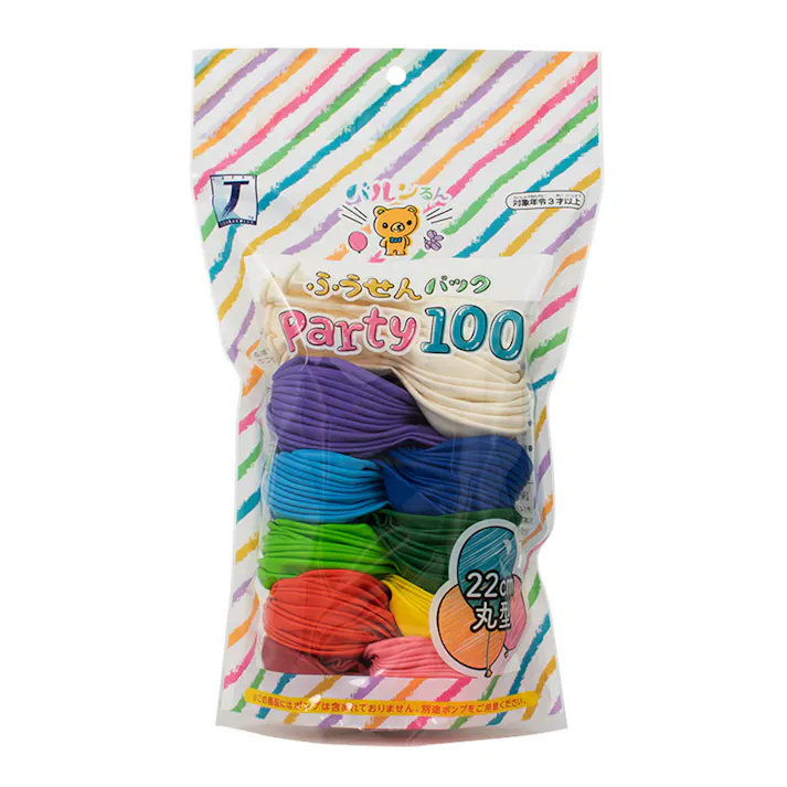 フウセンパック PARTY100 丸形