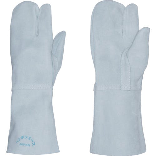 ペンギンエースジャパン 溶接用床革手袋 床革3本指 フリーサイズ TH-410 牛床革手袋(袖なしタイプ) ペンギンエースジャパン 溶接用床革手袋 床革3本指 フリーサイズ TH-410 牛床革手袋(袖なしタイプ)