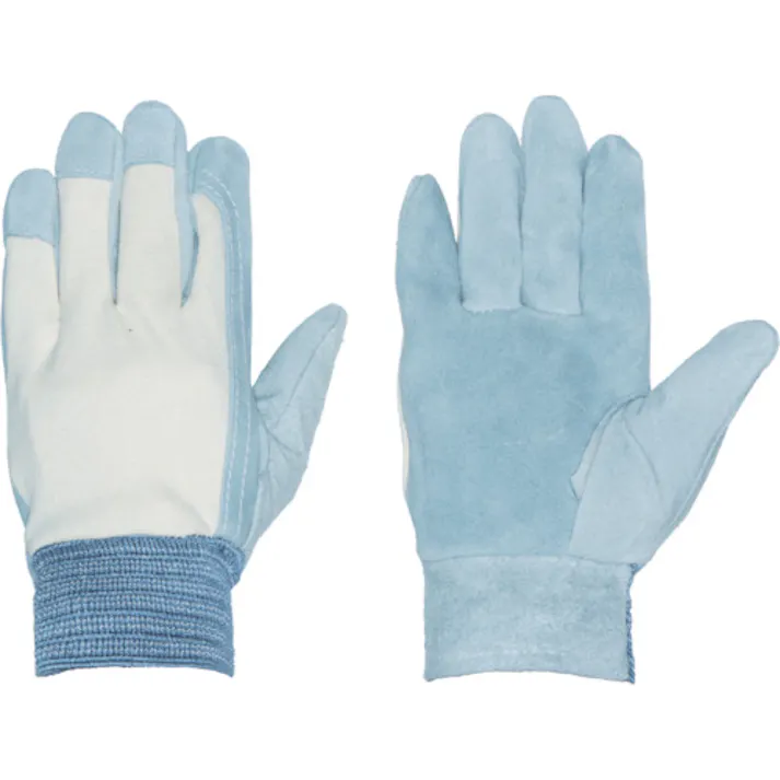 【CAINZ-DASH】ペンギンエースジャパン 国産床革手袋 甲メリ (L) TH-407-L【別送品】