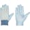 【CAINZ-DASH】ペンギンエースジャパン 牛本革手袋（袖口ゴムタイプ）　国産クレスト甲メリ　ホワイト　Ｍ TH-532【別送品】