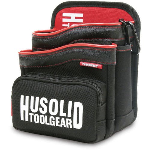 ペンギンエースジャパン HUSOLID TOOLGEAR HT-010 レッド HT-010-R 腰袋 ペンギンエースジャパン HUSOLID TOOLGEAR HT-010 レッド HT-010-R 腰袋