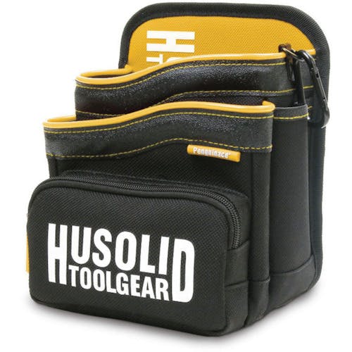 ペンギンエースジャパン HUSOLID TOOLGEAR HT-010 イエロー HT-010-Y 腰袋 ペンギンエースジャパン HUSOLID TOOLGEAR HT-010 イエロー HT-010-Y 腰袋