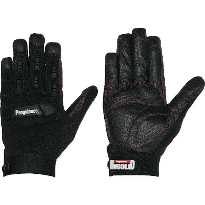 【CAINZ-DASH】ペンギンエースジャパン 人工皮革手袋 ヒューソリッド H-5 L H-5【別送品】
