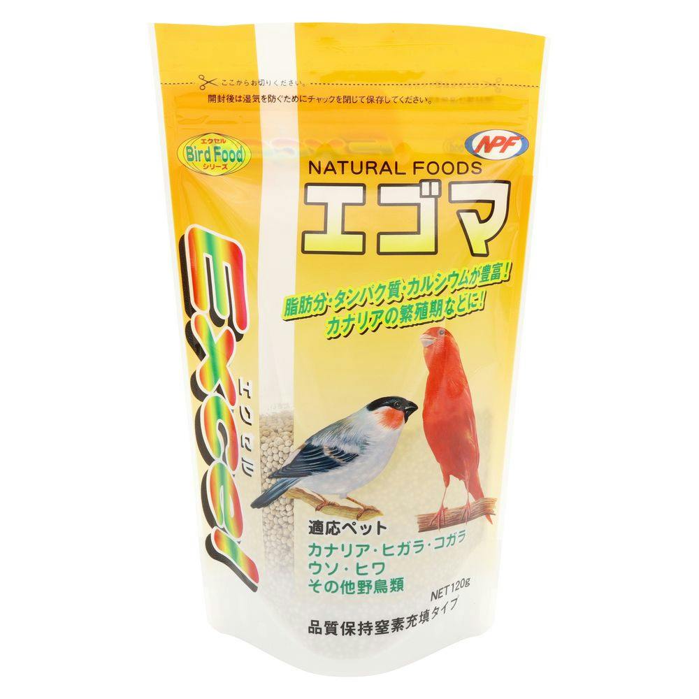 エクセル バードフード ナチュラルフード エゴマ 120g バードフード エクセル バードフード ナチュラルフード エゴマ 120g バードフード