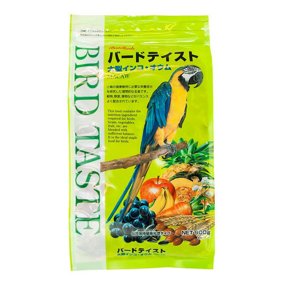 バードテイスト 大型インコ・オウムのえさ 900g | ペット用品（小動物