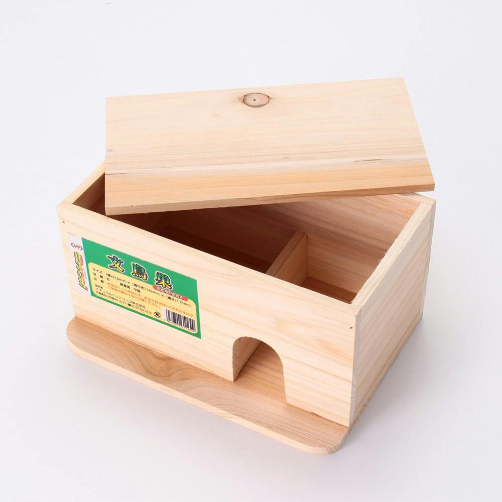 シン 文鳥巣箱 | ペット用品（小動物・鳥・亀・爬虫類） 通販