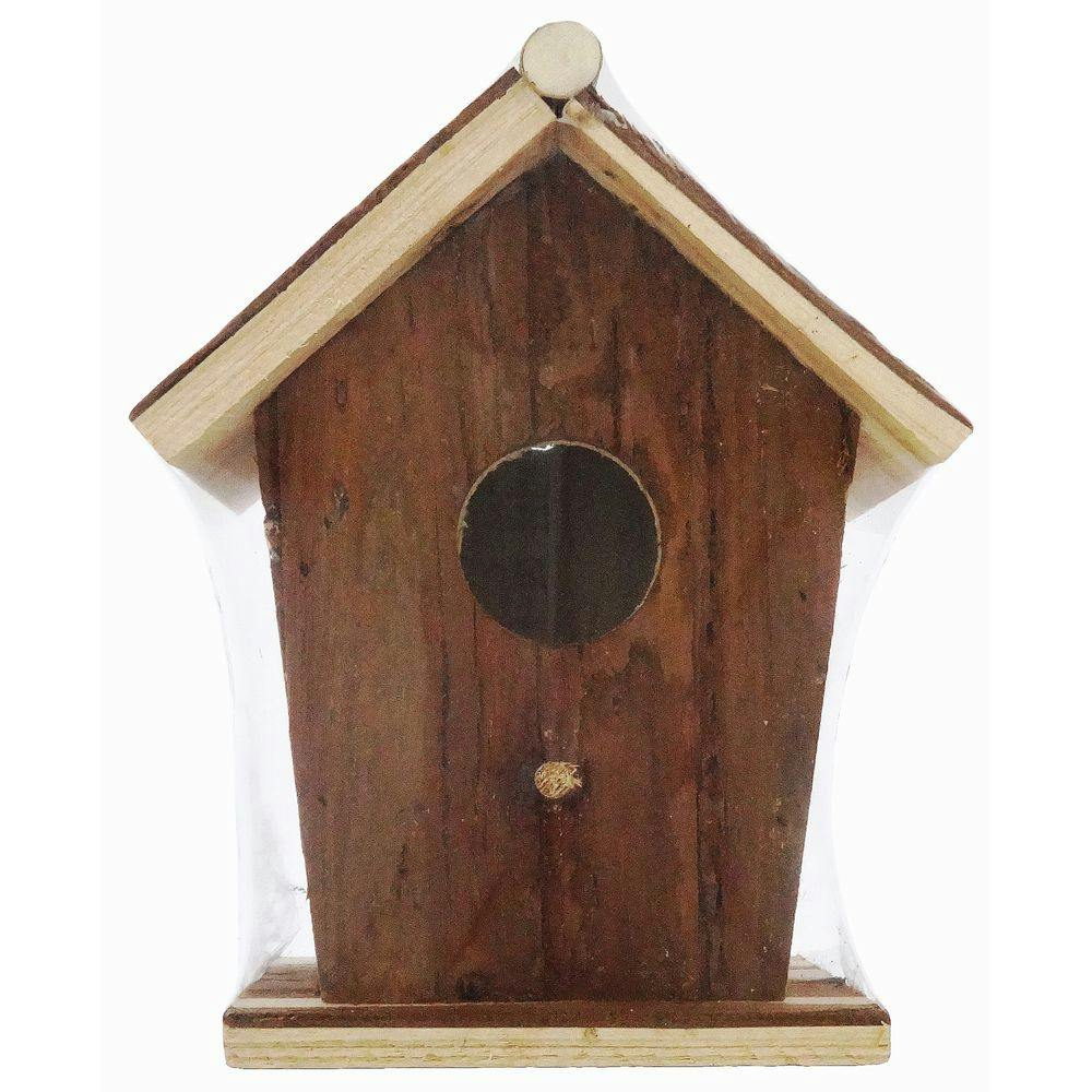 木製ケージ 爬虫類 小動物 バードハウス 小鳥 - 鳥用品