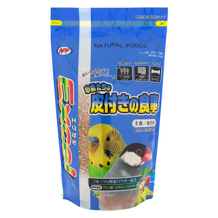 エクセル 皮付きの食事 600g