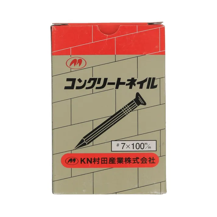 コンクリート釘 7×100mm 箱