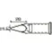 【CAINZ-DASH】宝商 こて先150・150オート用先端1.5mm四角型 72-01-07【別送品】