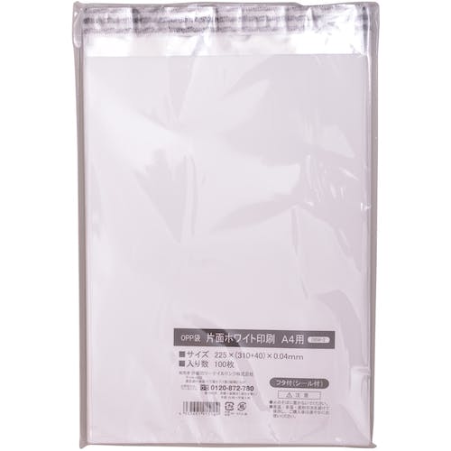伊藤忠リーテイルリンク 片面ホワイト印刷OPP袋 A4用 OBW-2 OBW-2 ポリ袋 伊藤忠リーテイルリンク 片面ホワイト印刷OPP袋 A4用 OBW-2 OBW-2 ポリ袋