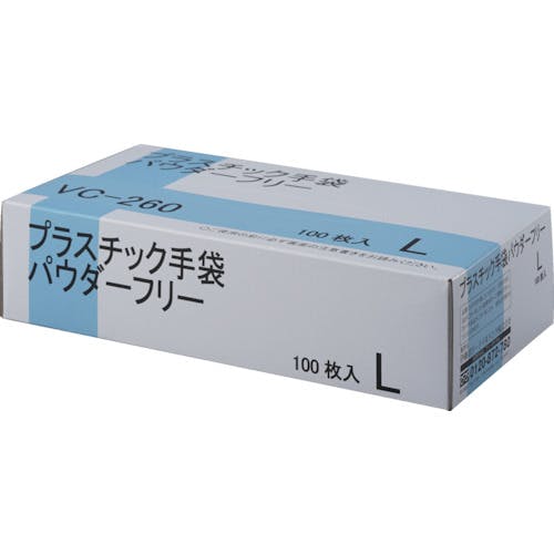 伊藤忠リーテイルリンク プラスチック手袋パウダーフリー L VC-260L ビニール使い捨て手袋 伊藤忠リーテイルリンク プラスチック手袋パウダーフリー L VC-260L ビニール使い捨て手袋