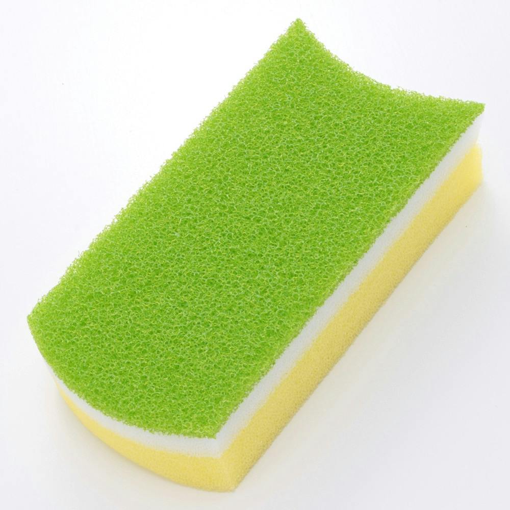 圧縮無膜スポンジ アーチ型 グリーン | シンク・コンロまわり