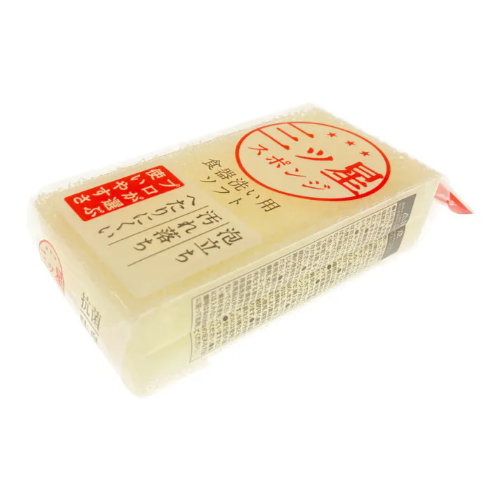 ASSO 三ツ星スポンジ 食器洗い用 白