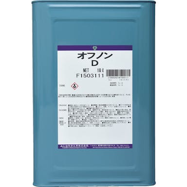 【CAINZ-DASH】ユシロ化学工業 消臭剤　オフノンＤ（広域噴霧用）　容量１８Ｌ 3190002421【別送品】