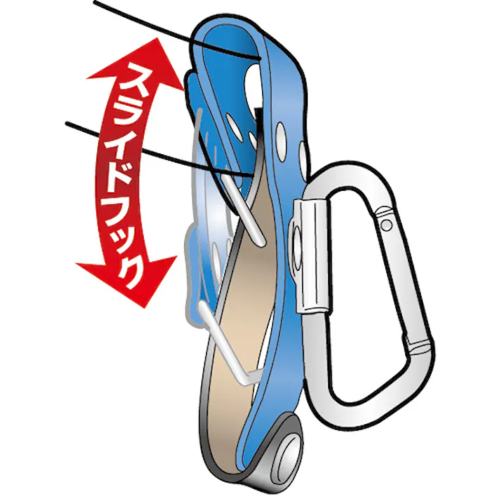 【CAINZ-DASH】コヅチ ループフック グレー RF-038GR【別送品】