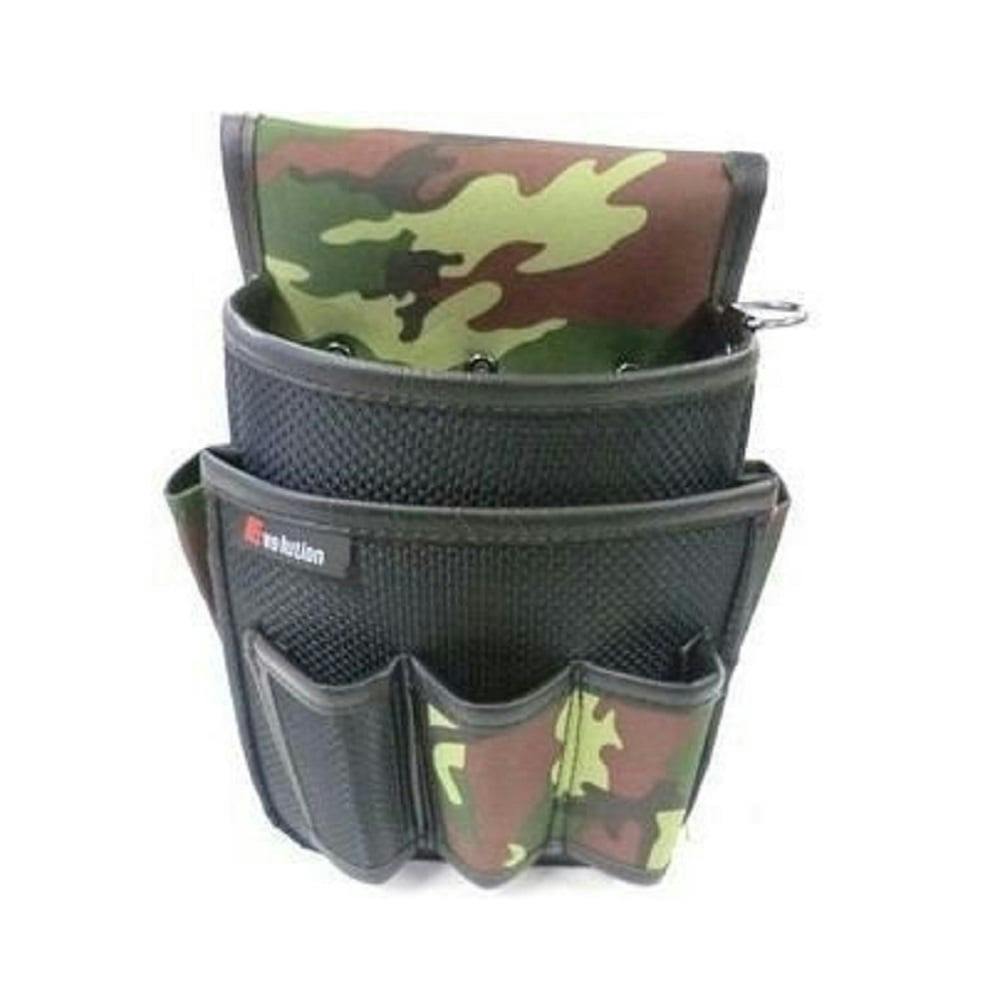 コヅチ エボリューション 電工袋 2段 工具差し付 グリーン EM-13MG