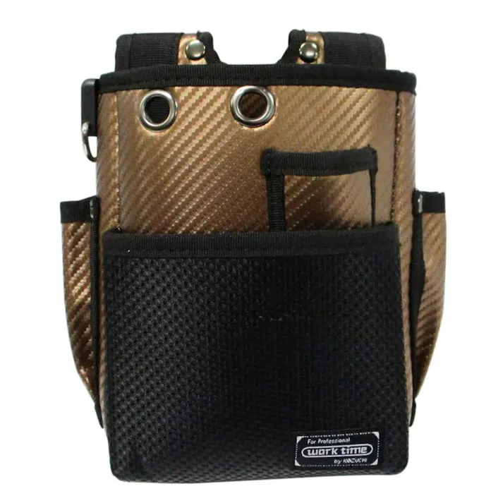 コヅチ 腰袋 2段 ブラウン WT-11BR