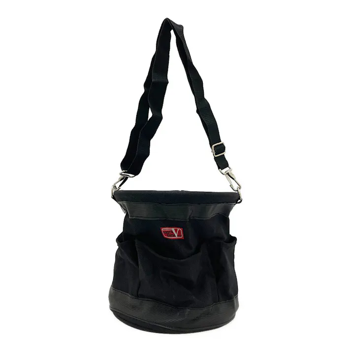 コヅチ 電工バケツ 外ポケット ショルダーベルト付 240 WTV-403