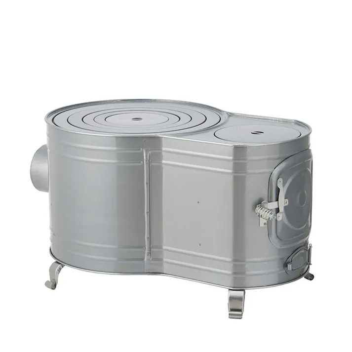 スチール製 時計型薪ストーブ AF-60 煙突径φ106mm 暖房面積10~15坪