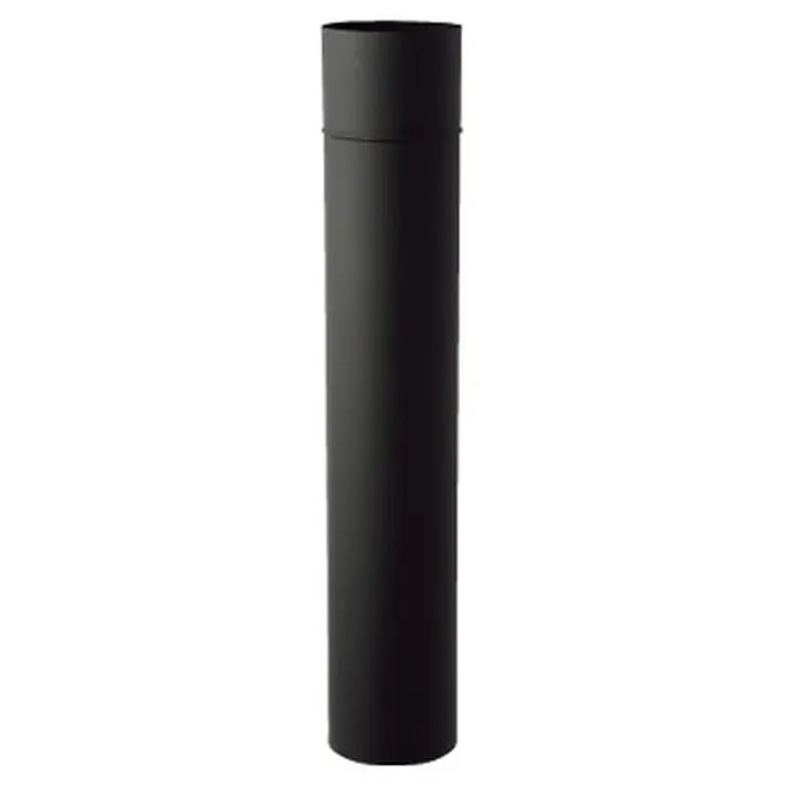 ステン耐熱黒煙突 0.4mm 直筒120φ