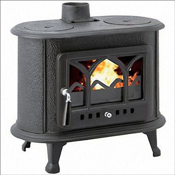 鋳物薪ストーブ MS-605TX 煙突径φ106mm 暖房面積10～15坪【別送品