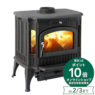 鋳物薪ストーブ MS-310TX 煙突径φ150mm 暖房面積20~30坪【別送品】