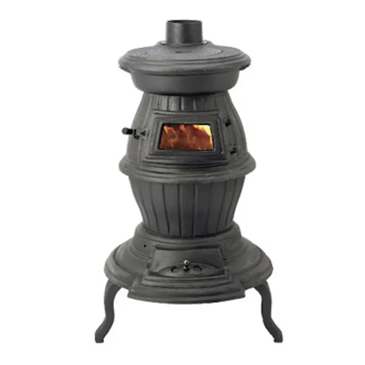 鋳物ダルマ型薪ストーブ DM-700TX 煙突径φ106mm 暖房面積20~25坪【別送品】