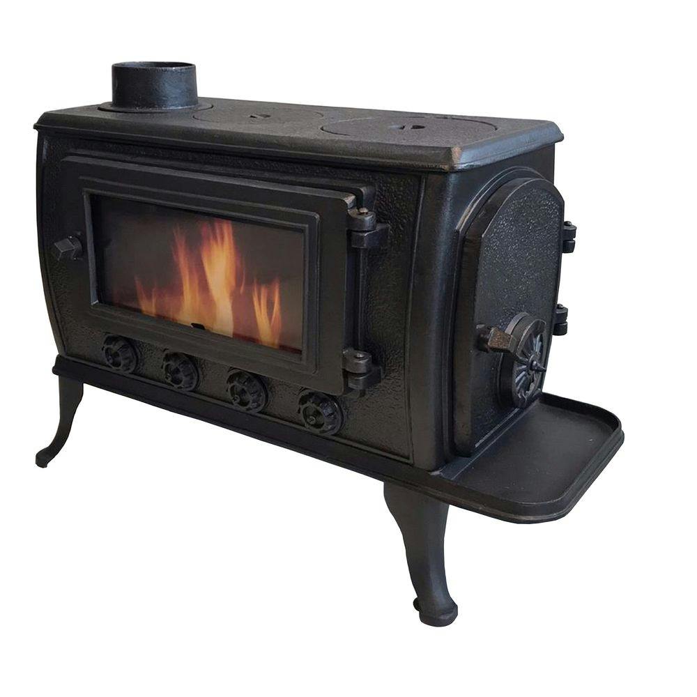 鋳物薪ストーブ EV-206TX 煙突径φ120mm 暖房面積20～25坪【別送品