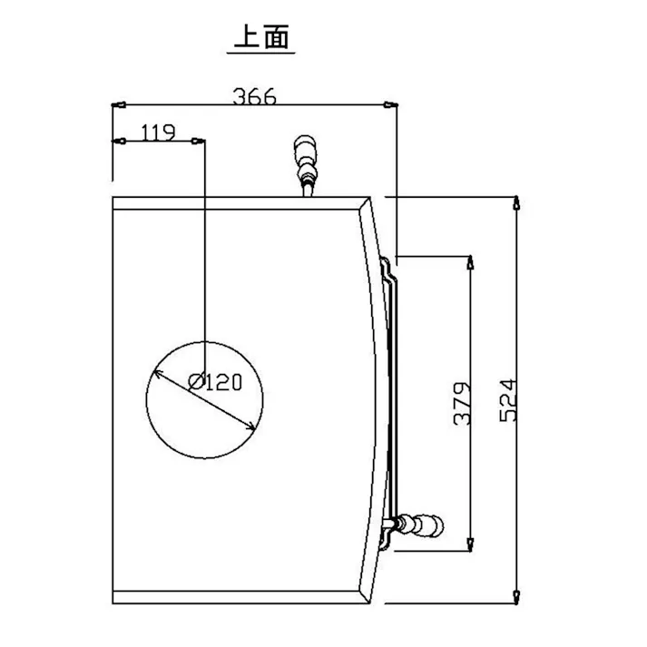 鋳物薪ストーブ HTC-50TX 煙突径φ120mm 暖房面積20~30坪【別送品】