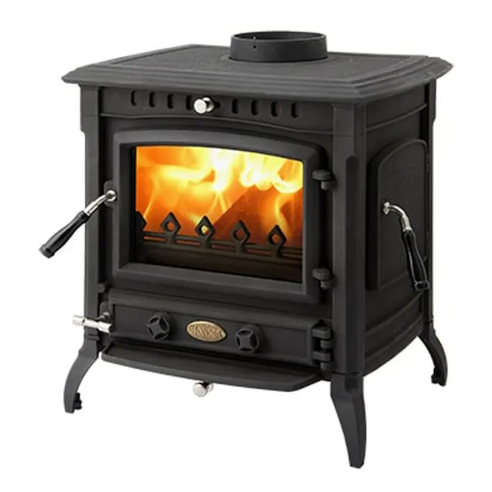 鋳物薪ストーブ HTC-60TX 煙突径φ150mm 暖房面積40~50坪【別送品】