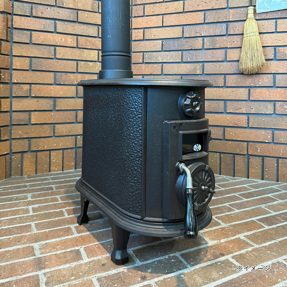 鋳物薪ストーブ EV-515TX 煙突径φ106mm 暖房面積10～15坪【別送品