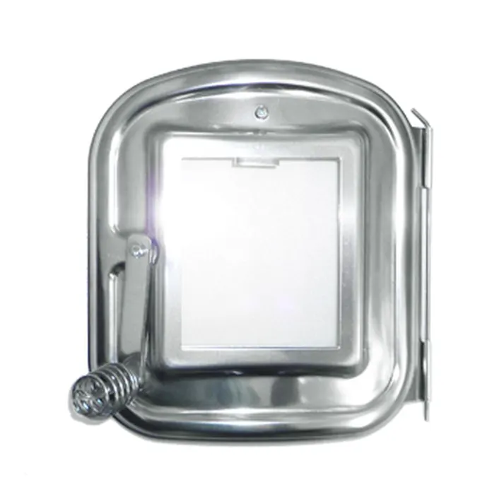 時計型薪ストーブ用ガラス付替え扉