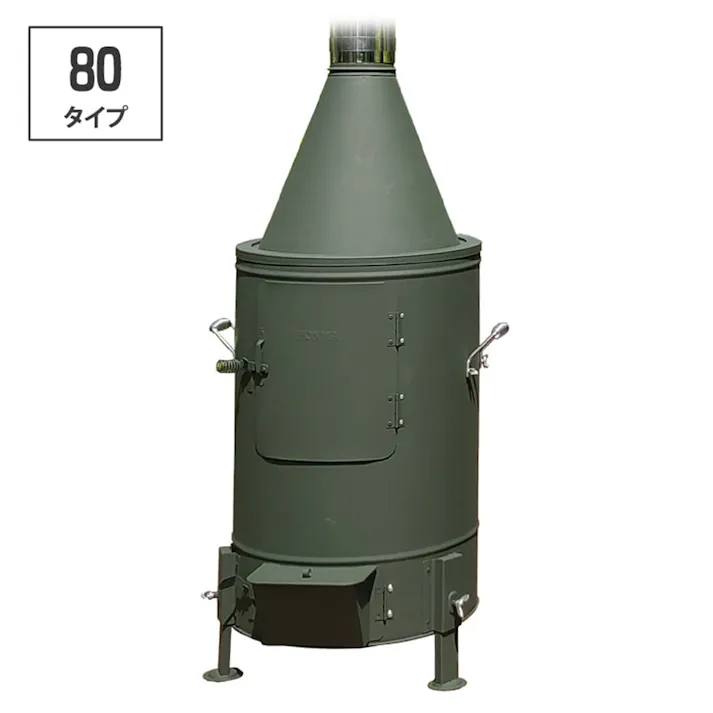 ガーデンストーブ グリーン HG-410GR 煙突径φ106mm