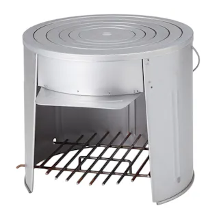 丸カマド 組蓋付 AM-41 屋外専用